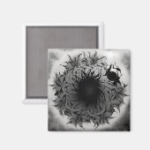 Atmospheric Abstraction Magneet (Voorkant / Achterkant)