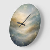 Atmospheric Fog Dial — Abstract Grote Klok (Hoek)