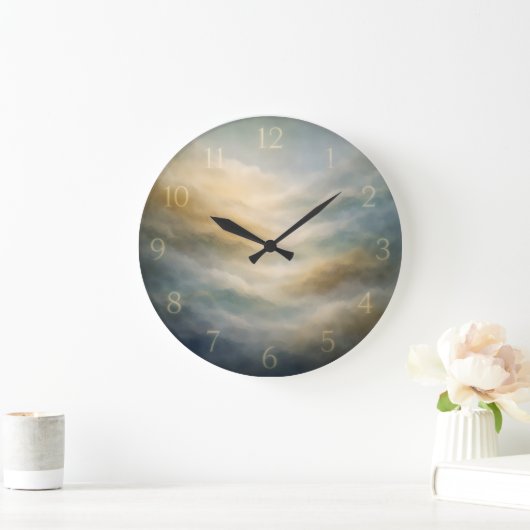 Atmospheric Fog Dial — Abstract Grote Klok (Huis)