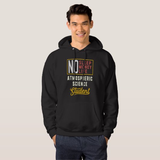 Atmospheric Science Major Studen Graduation Hoodie (Voorkant volledig)