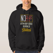 Atmospheric Science Major Studen Graduation Hoodie (Voorkant)