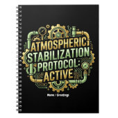 Atmospheric Stabilization Protocol Active  Notitieboek (Voorkant)