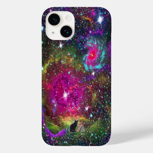 Atmospheric Star Field Phone Case (Achterkant)