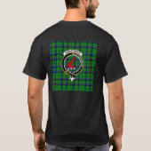 Atmstrong Tartan, Badge en Motto Tshirt (Achterkant)