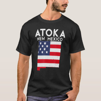 ATOKA USA State America Travel New Mexican New Mex T-shirt