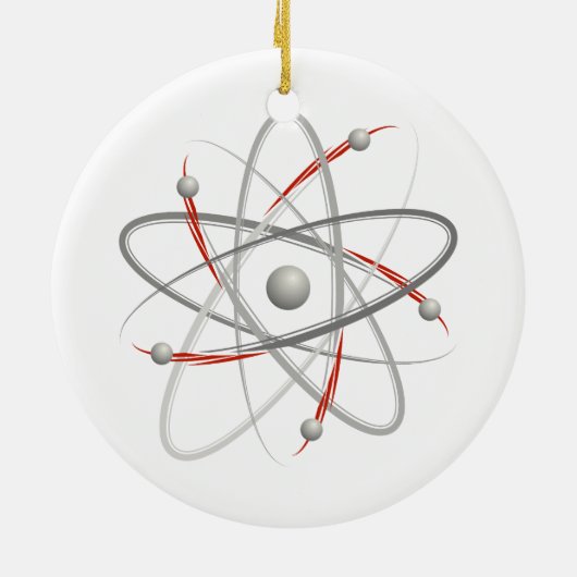 Atom (002) keramisch ornament (Achterkant)