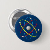 Atom (005) ronde button 5,7 cm (Voorkant /achterkant)