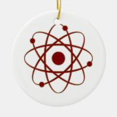 Atom (005a) keramisch ornament (Voorkant)