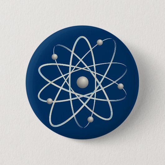Atom (007) ronde button 5,7 cm (Voorkant)