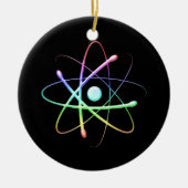 Atom (008) keramisch ornament (Voorkant)