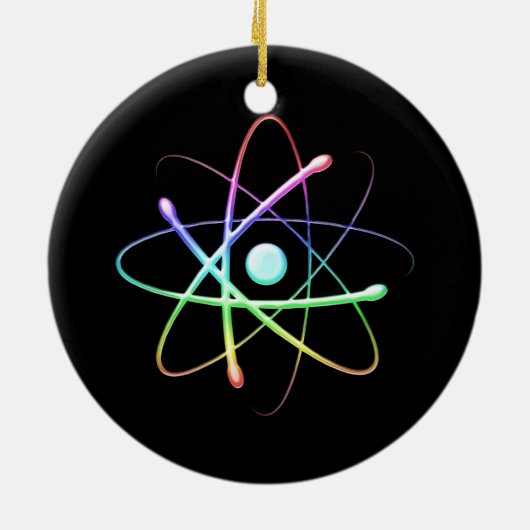 Atom (008) keramisch ornament (Achterkant)