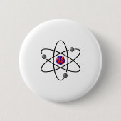 Atom 1 ronde button 5,7 cm (Voorkant)