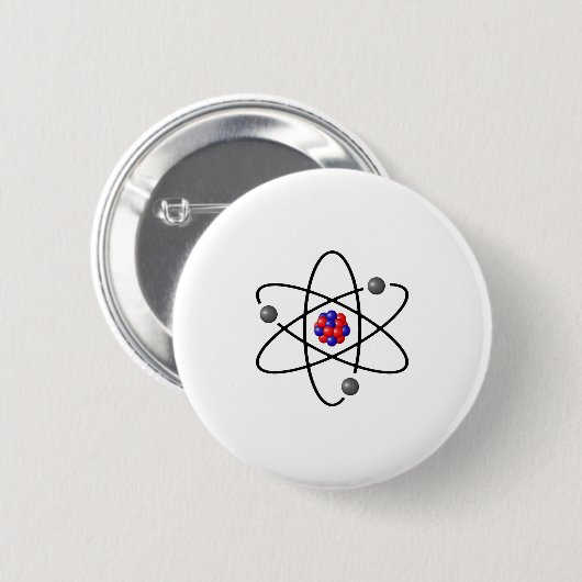 Atom 1 ronde button 5,7 cm (Voorkant /achterkant)