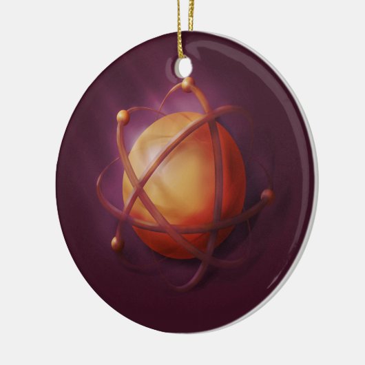 Atom 3d Ornament (Links)