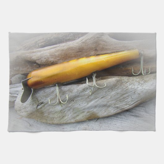 Atom A40  zout water Vist Lure Theedoek (Horizontaal)