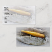 Atom A40  zout water Vist Lure Visitekaartje (Voorkant / Achterkant)