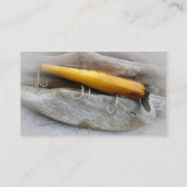 Atom A40  zout water Vist Lure Visitekaartje (Achterkant)