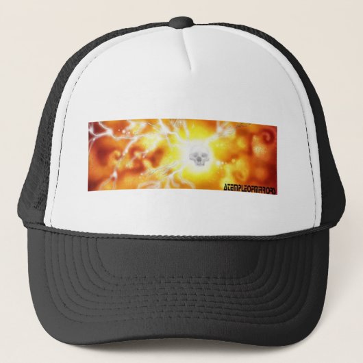 ATOM Banner Trucker Hat Pet (Voorkant)