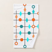 Atom Grid Bad Handdoek (Handdoek)