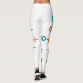 Atom Grid Leggings (Achterkant)