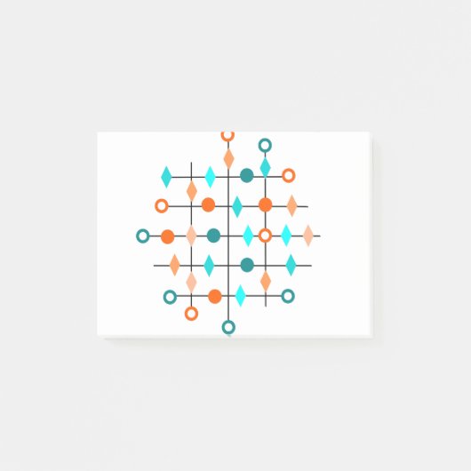 Atom Grid Post-it® Notes (Voorkant)