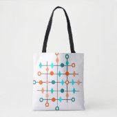 Atom Grid Tote Bag (Voorkant)