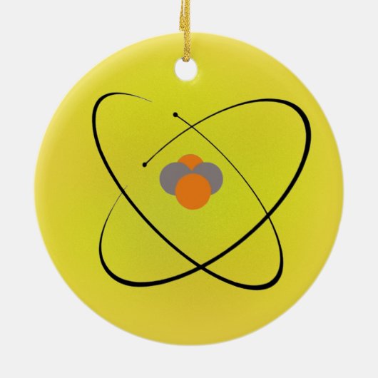 Atom Keramisch Ornament (Achterkant)