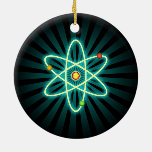 Atom Keramisch Ornament (Achterkant)