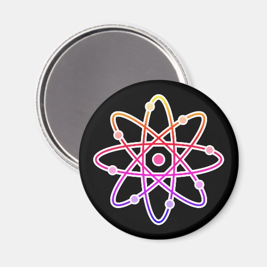 Atom Magneet (Voorkant / Achterkant)