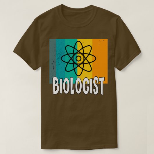 Atom Molecule Science Biology Teacher Gift Idee 4 T-shirt (Design voorkant)
