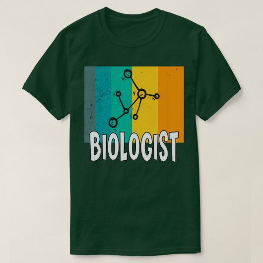 Atom Molecule Science Biology Teacher Gift Idee T-shirt (Design voorkant)