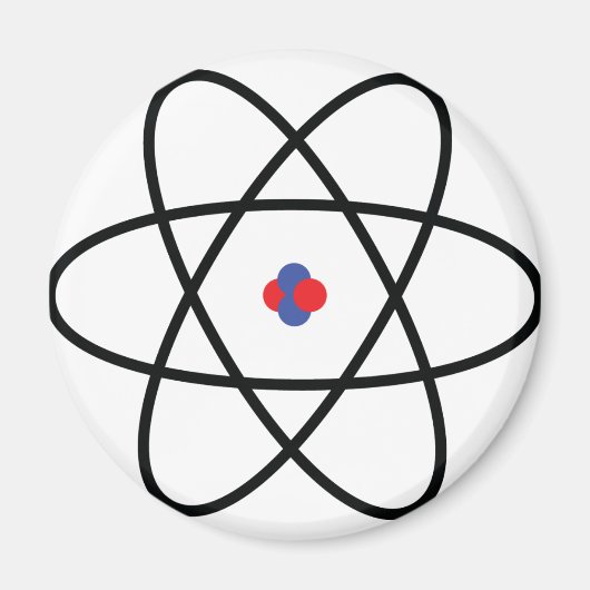Atom Nucleus Magneet (Voorkant)