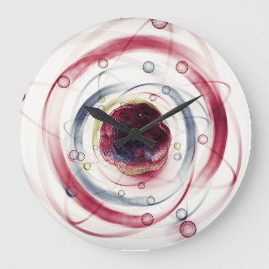 Atom Particle klok (Voorkant)