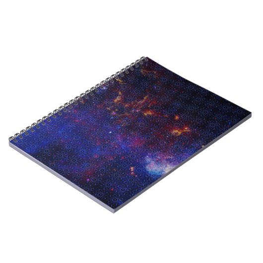 Atom Pattern Notitieboek (Linkerzijde)