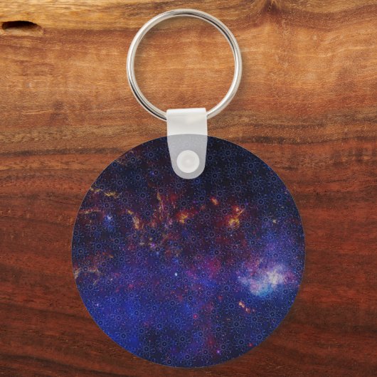 Atom Pattern Sleutelhanger (Voorkant)