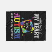 Atom Pi Day Wiskunde Science Lover Gift Fleece Deken (Voorkant (Horizontaal))