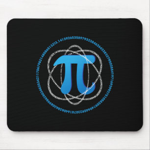 Atom Pi Day Wiskunde Science Lover Gift Muismat