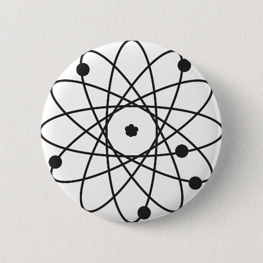 Atom Ronde Button 5,7 Cm (Voorkant)