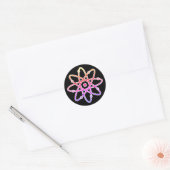 Atom Ronde Sticker (Envelop)