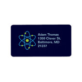 Atom Science Etiket (Voorkant)