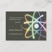 Atom - Scientist Visitekaartje (Achterkant)