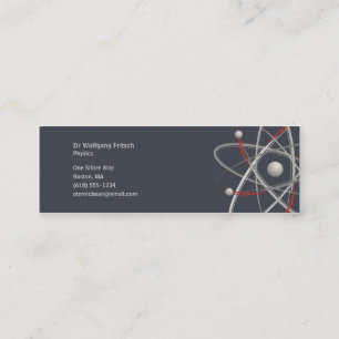 Atom - Scientist Visitekaartje