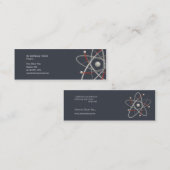 Atom - Scientist Visitekaartje (Voorkant / Achterkant)