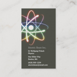 Atom - Scientist Visitekaartje