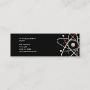 Atom - Scientist Visitekaartje
