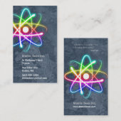 Atom - Scientist Visitekaartje (Voorkant / Achterkant)
