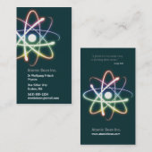 Atom - Scientist Visitekaartje (Voorkant / Achterkant)