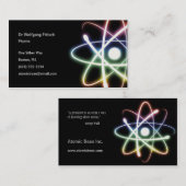 Atom - Scientist Visitekaartje (Voorkant / Achterkant)