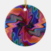 Atom Smashing Keramisch Ornament (Voorkant)