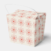 Atom Structure Science Pattern Bedankdoosjes (Achterkant)